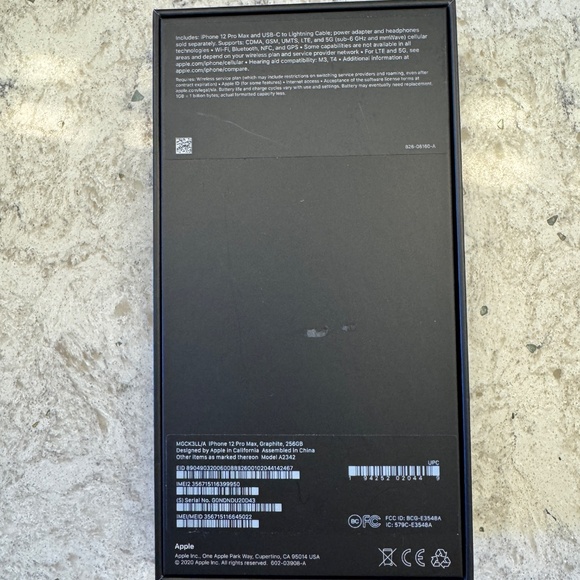 Apple iPhone 12 Pro Max Retail BOX ONLY - No Phone Included - Picture 4 of 7